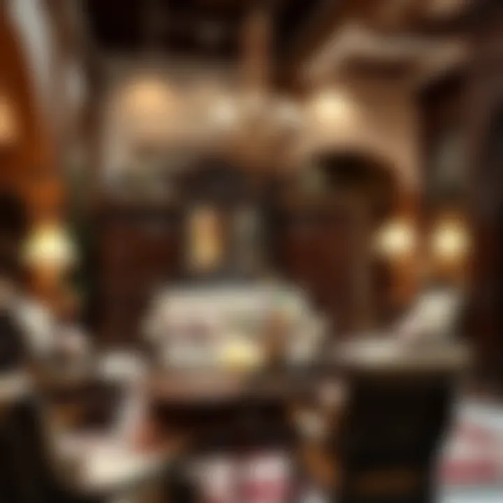 Traditional Elegance at Karama Elegant traditional furniture showcasing intricate designs