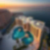 Aerial view of Mar Casa showcasing its stunning architecture