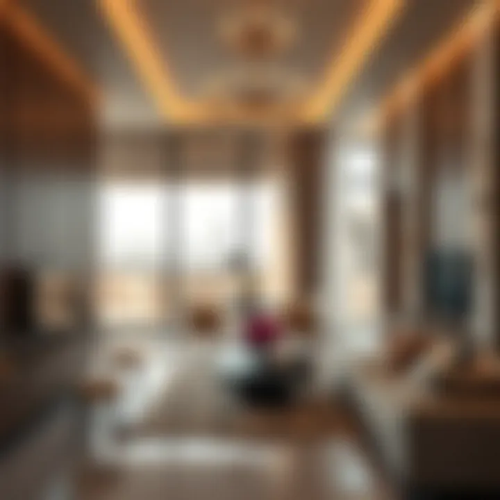 Interior design highlighting modern elegance within Mar Casa