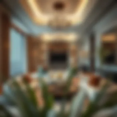 Elegant Interior Design of Moosani Tower Interior design elements of Moosani Tower