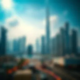 Modern skyline of Dubai representing the real estate market