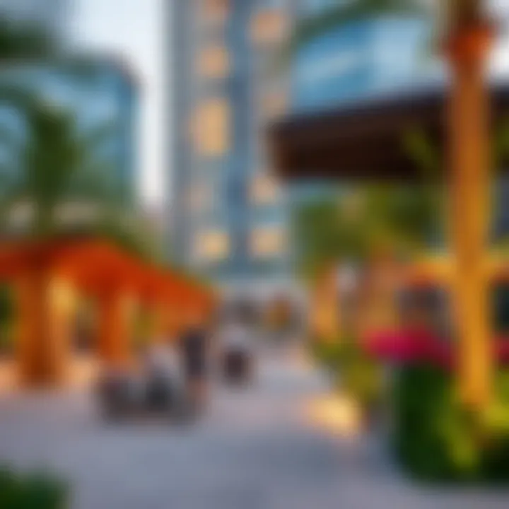 Community Amenities Near Najma Tower B Vibrant community amenities surrounding Najma Tower B in Dubai