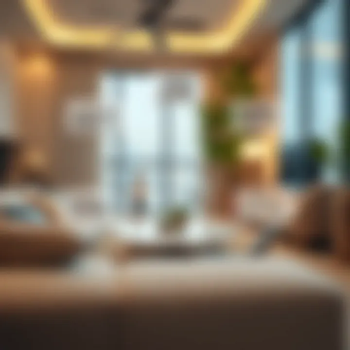 Understanding Home Loan Types in Dubai A conceptual graphic illustrating various types of home loans.