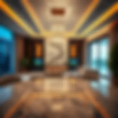 Luxury Living: Inside a Dubai Home An elegant home interior reflecting luxury living.