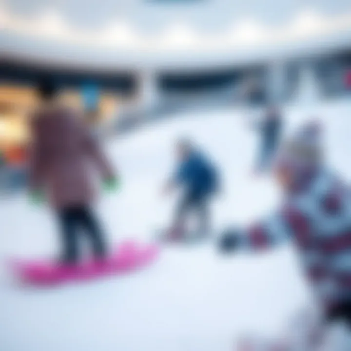 Exciting snow activities available for all ages in the snow park