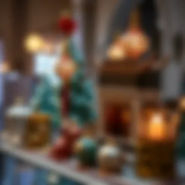 Cultural symbols representing UAE heritage during holiday seasons