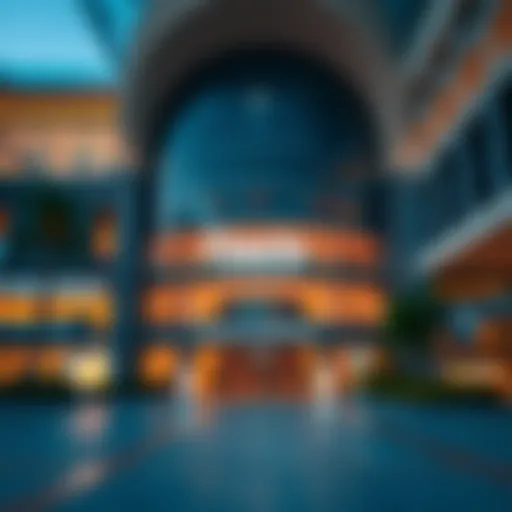 Modern Architectural Marvel of Oasis Mall Centrepoint Exterior view of Oasis Mall Centrepoint showcasing its modern architecture