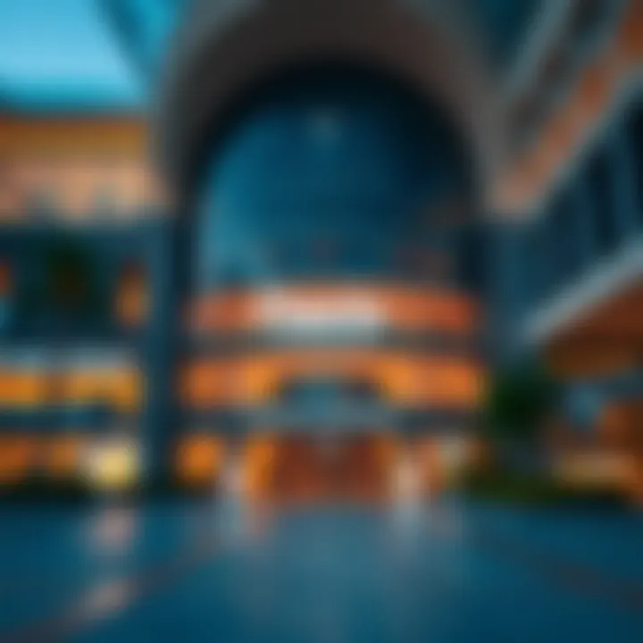 Modern Architectural Marvel of Oasis Mall Centrepoint Exterior view of Oasis Mall Centrepoint showcasing its modern architecture