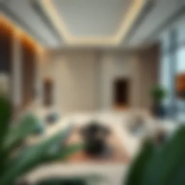 Interior design showcasing the luxury of One Zabeel