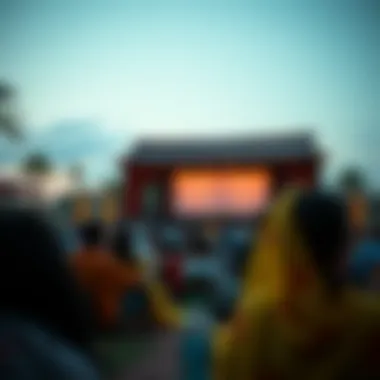 Cultural Significance in Open Air Cinema Unique cultural elements displayed at a cinema venue