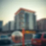 Architectural Masterpiece of Park Heights Square 2 Stunning architectural view of Park Heights Square 2 showcasing modern design