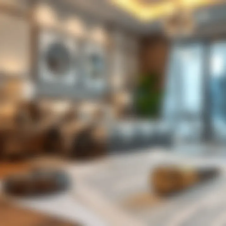 Housing Regulations and Legal Aspects Legal document symbolizing housing regulations in Dubai