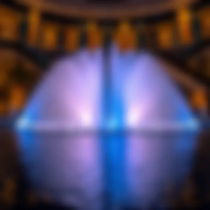 Innovative technology behind the Pointe Palm Jumeirah Fountain's water display