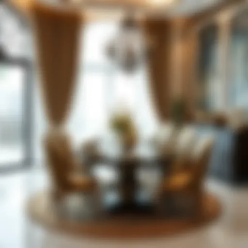 Elegant dining set for Ramadan celebration