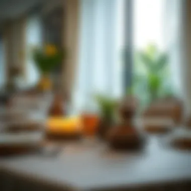 Fusion of Tradition and Modernity in Table Settings Traditional and modern table settings for Ramadan