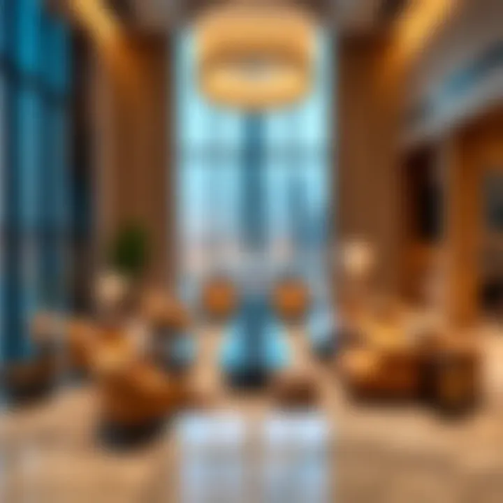 Luxurious Interior Design of a Burj Khalifa Apartment Luxurious interior design of a Burj Khalifa apartment