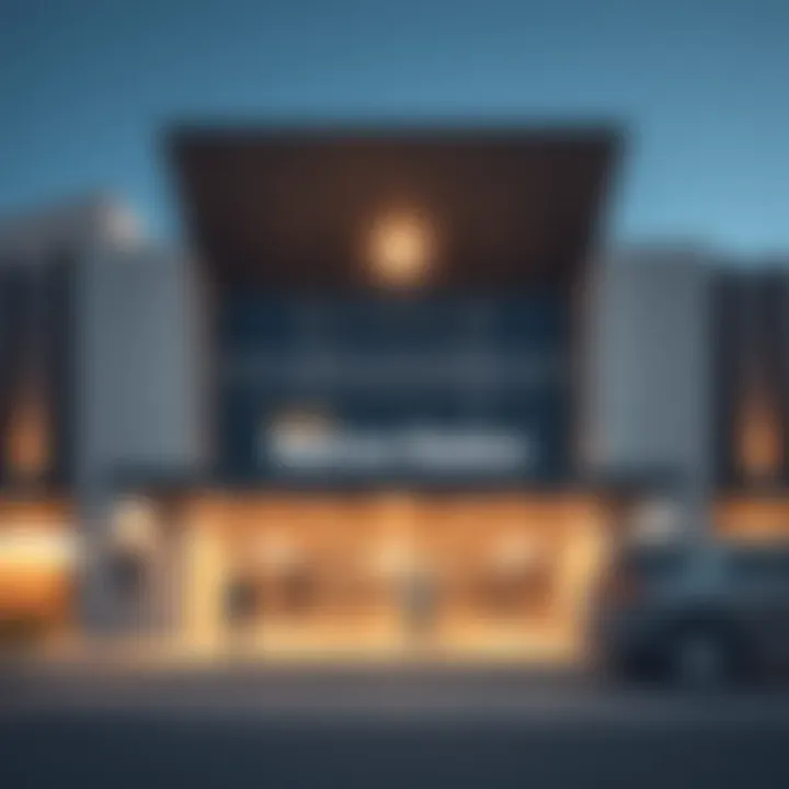 Modern Architecture of Saladin Metro Station Exterior view of Saladin Metro Station showcasing modern architecture