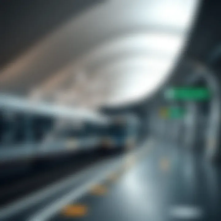 Saladin Metro Station in Dubai's Transit Network Map highlighting Saladin Metro Station within Dubai's transit network