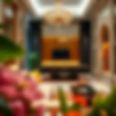 Luxury Living: Amenities Inside Saleh Bin Lahej Majan Building Interior amenities of Saleh Bin Lahej Majan Building highlighting luxury living