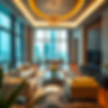 Luxury Living Inside Sharjah Tower Interior design features of Sharjah Tower highlighting luxury living