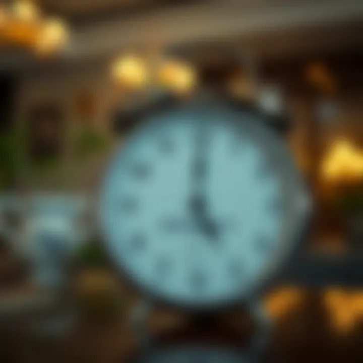 Understanding Permit Expiration in the UAE Clock symbolizing residency permit expiration