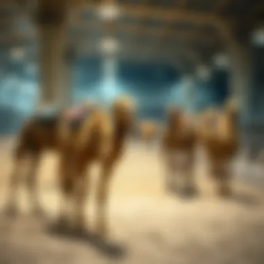 Innovative Training for Champions A high-tech training facility for camels