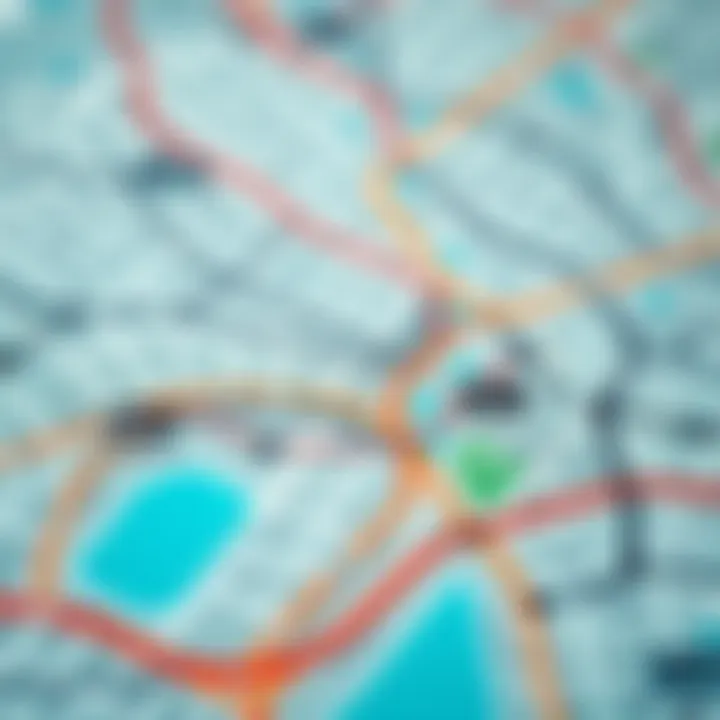 Comprehensive Map of the Dubai Metro Network Map of the Dubai Metro network