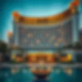 Stunning exterior view of The Oberoi Hotel Business Bay showcasing its architectural elegance