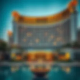 Stunning exterior view of The Oberoi Hotel Business Bay showcasing its architectural elegance