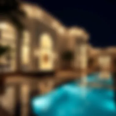 Architectural beauty reflecting the essence of البطين Elegant architectural design in البطين