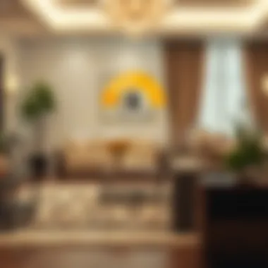 Financial Considerations for UAE Residency Diagram showcasing financial requirements for obtaining residency