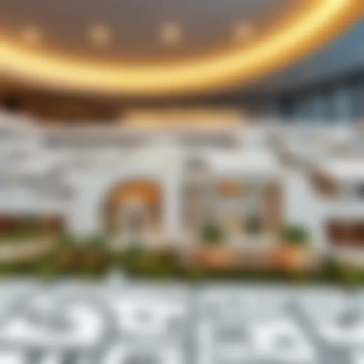 Detailed architectural design plans showcasing Iman Developers' latest project