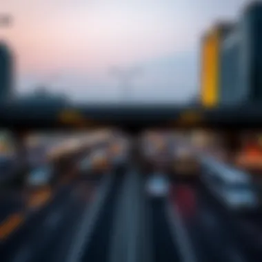 Transport links connecting Meydan South to the rest of Dubai