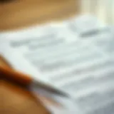 Key Aspects of Rental Contracts Detailed rental contract document with key clauses highlighted