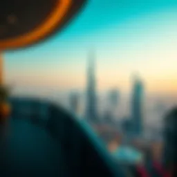 Aerial view of Dubai skyline showcasing luxury real estate