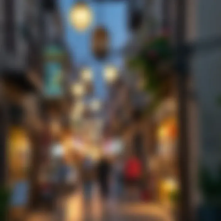 Cultural Richness of the Satwa Neighborhood Vibrant atmosphere of the Satwa neighborhood highlighting local attractions.