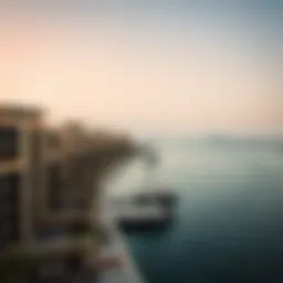 Stunning waterfront view of Waters Edge on Yas Island